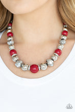 Load image into Gallery viewer, Weekend Party - Red Necklace
