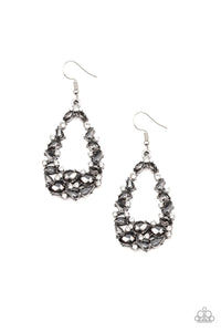 To BEDAZZLE, or Not To BEDAZZLE - Silver Earring