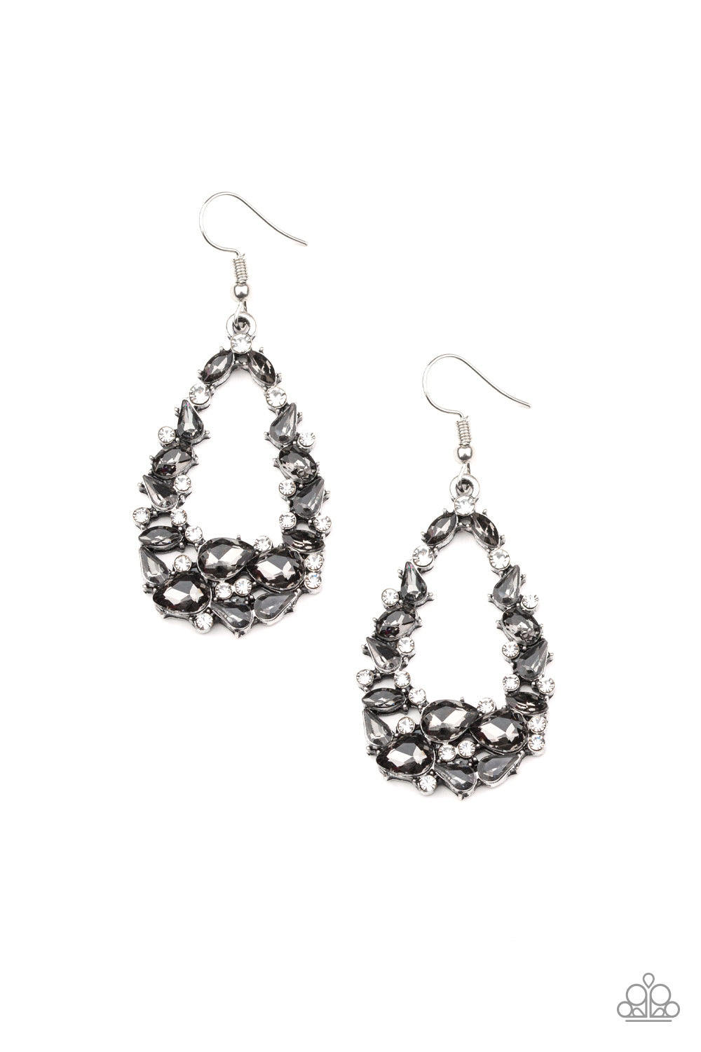 To BEDAZZLE, or Not To BEDAZZLE - Silver Earring