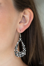 Load image into Gallery viewer, To BEDAZZLE, or Not To BEDAZZLE - Silver Earring
