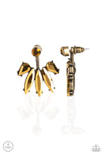 Load image into Gallery viewer, Stunningly Striking - Brass Earring
