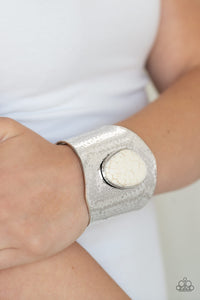 Casual Canyoneer - White Bracelet