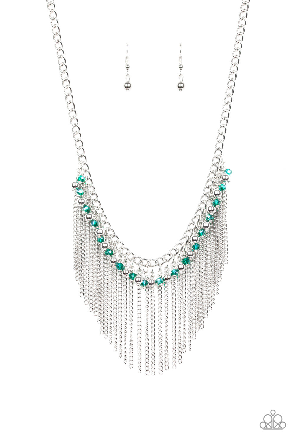 Divinely Diva - Green Necklace