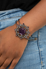 Load image into Gallery viewer, Elaborate Elegance - Purple Bracelet
