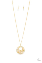 Load image into Gallery viewer, Pearl Panache - Gold Long Necklace
