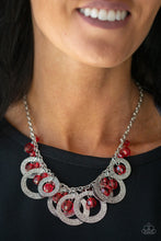 Load image into Gallery viewer, Turn It Up - Red Necklace
