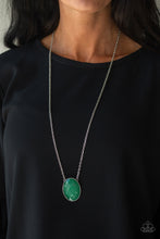 Load image into Gallery viewer, Intensely Illuminated - Green Necklace
