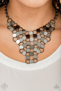 Net Result - Black Necklace