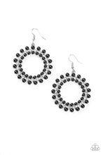 Load image into Gallery viewer, Pearly Poise - Black Earring
