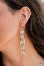 Load image into Gallery viewer, Top-Down Shimmer - Gold Earring
