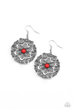 Load image into Gallery viewer, Grove Groove - Red Earring
