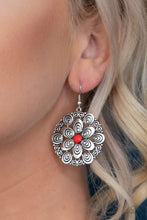 Load image into Gallery viewer, Grove Groove - Red Earring
