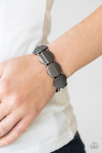 Load image into Gallery viewer, Metallic Spotlight - Black Bracelet
