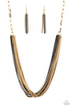 Load image into Gallery viewer, Beat Box Queen - Gold Necklace
