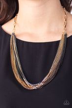 Load image into Gallery viewer, Beat Box Queen - Gold Necklace
