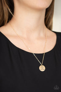 Freedom Isnt Free - Gold Necklace