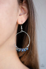 Load image into Gallery viewer, Holographic Hoops - Purple Earrings
