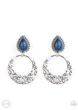 Load image into Gallery viewer, Exotic Escape - Blue Clip-On Earring
