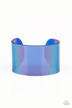 Load image into Gallery viewer, Holographic Aura - Blue Arcylic Bracelet
