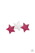 Load image into Gallery viewer, Dont Get Me STAR-ted!- Pink Hair Clip
