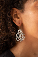 Load image into Gallery viewer, Winter Garden - White Earring
