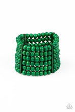 Load image into Gallery viewer, Tanning in Tanzania - Green Bracelet
