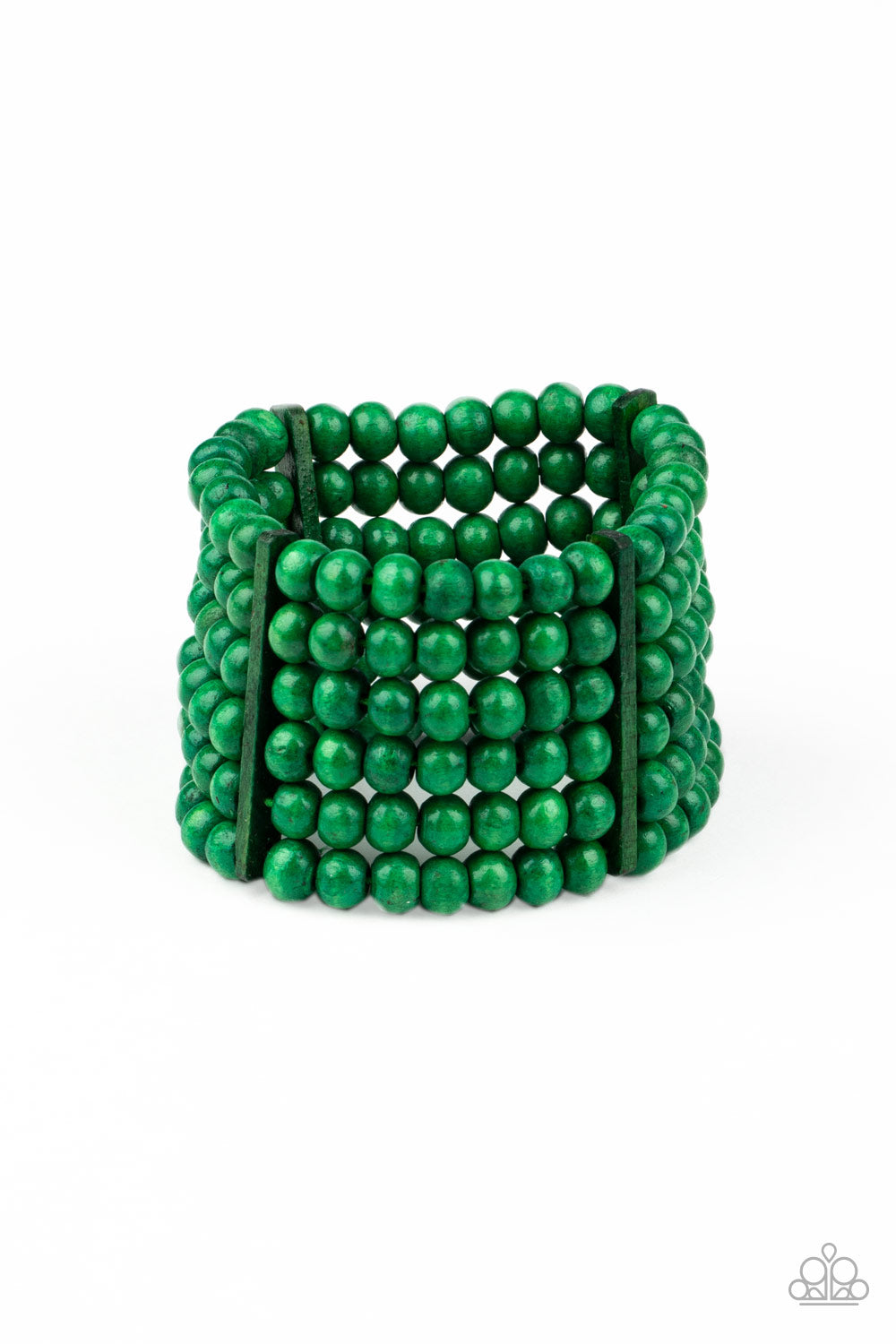 Tanning in Tanzania - Green Bracelet