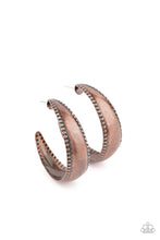 Load image into Gallery viewer, Burnished Benevolence - Copper Earring
