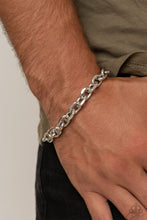 Load image into Gallery viewer, Titanium Titan - Silver Bracelet
