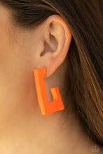 Load image into Gallery viewer, The Girl Next OUTDOOR - Orange Earring
