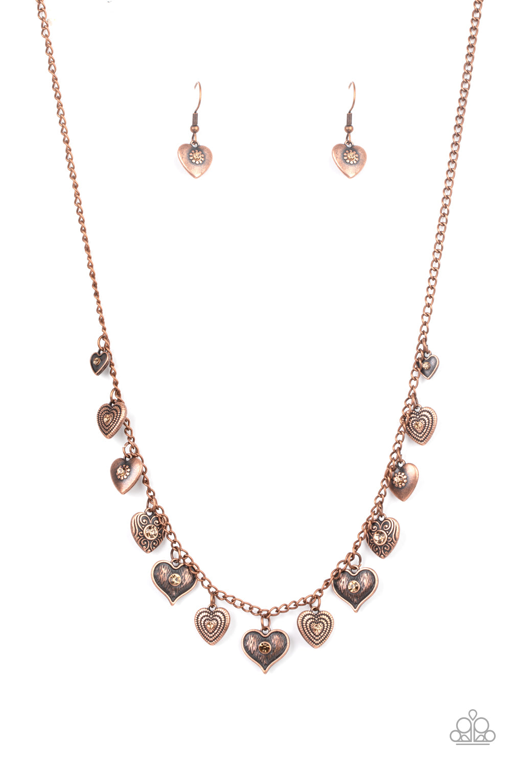 Lovely Lockets - Copper Necklace