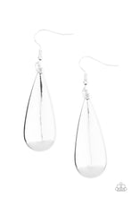 Load image into Gallery viewer, The Drop Off - Silver Earring
