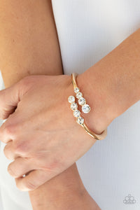 Defying Dazzle - Gold Bracelet