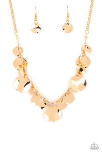 GLISTEN Closely - Gold Necklace