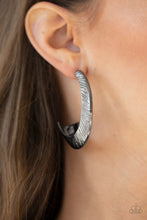 Load image into Gallery viewer, I Double FLARE You - Black Earring
