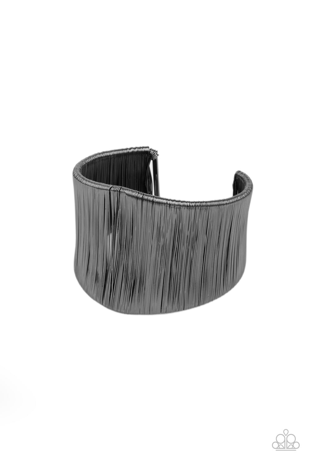 Hot Wired Wonder - Black Bracelet