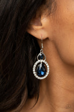 Load image into Gallery viewer, Double The Drama - Blue Earring
