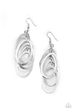 Load image into Gallery viewer, Mind OVAL Matter - Silver Earring
