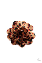 Load image into Gallery viewer, Panama Picnic - Brown Hair Clip
