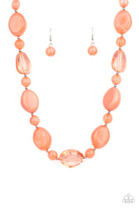 Staycation Stunner - Orange Necklace