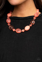 Load image into Gallery viewer, Staycation Stunner - Orange Necklace
