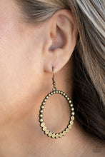 Load image into Gallery viewer, Rustic Society - Brass Earring
