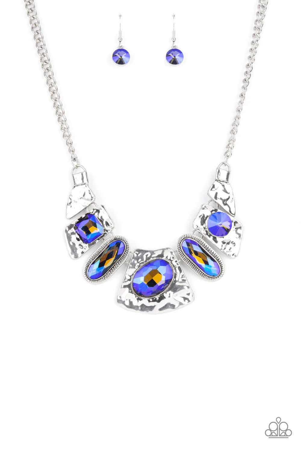 Futuristic Fashionista - Blue Necklace