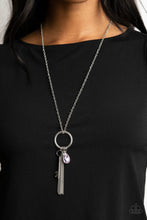 Load image into Gallery viewer, Unlock Your Sparkle - Purple Necklace
