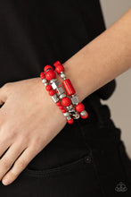 Load image into Gallery viewer, Perfectly Prismatic - Red Bracelet
