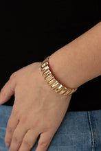 Load image into Gallery viewer, Across The HEIR-Waves - Gold Bracelet
