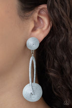 Load image into Gallery viewer, Social Sphere - Silver Earring
