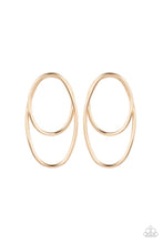 Load image into Gallery viewer, So OVAL-Dramatic - Gold Earring
