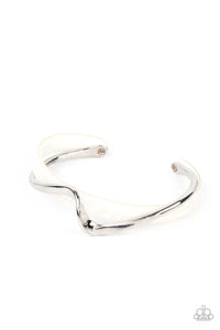 Craveable Curves - White Bracelet