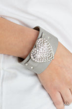 Load image into Gallery viewer, Flauntable Flirt - Silver Wrap Bracelet
